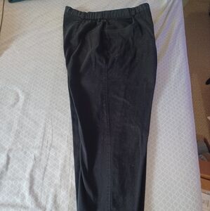 WOMENS JM COLLECTION STRETCH WAIST Black SIZE 20W 96% Cotton